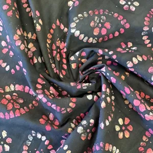 100% Cotton - Batik - Ginger Island - Brown - £7.50 Per Metre - Sold by Half Metre
