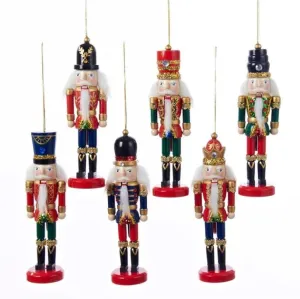 6" Classic Wooden Nutcracker Ornament
