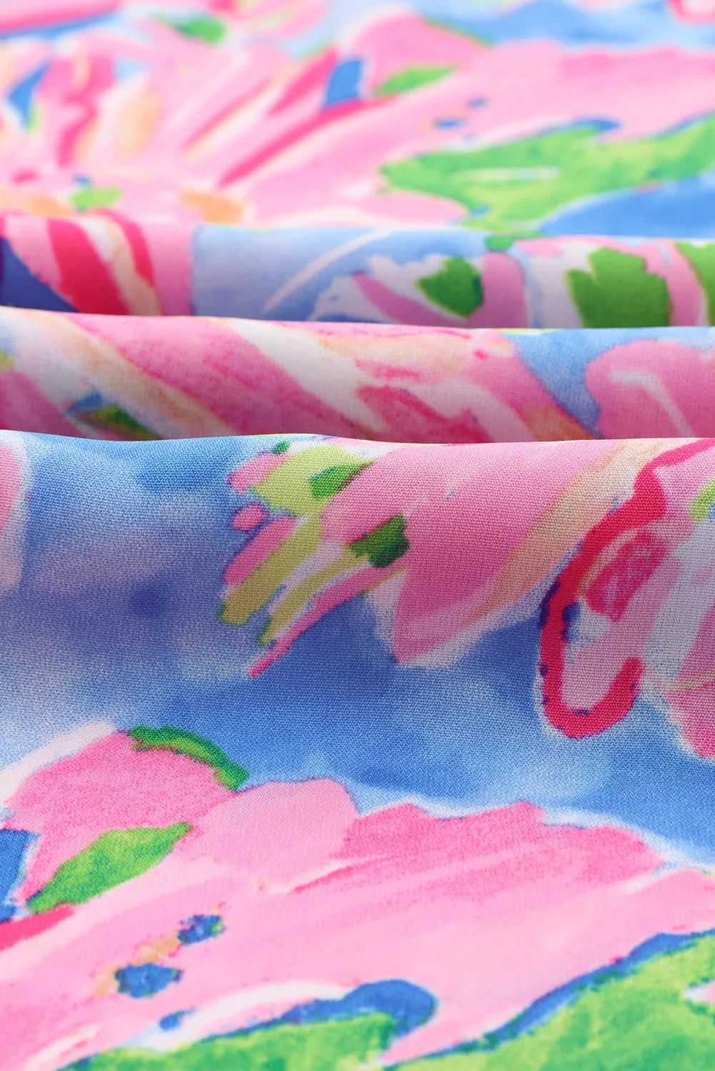 *APP EXCLUSIVE* Floral Smocked Square Neck Jumpsuit with Pockets