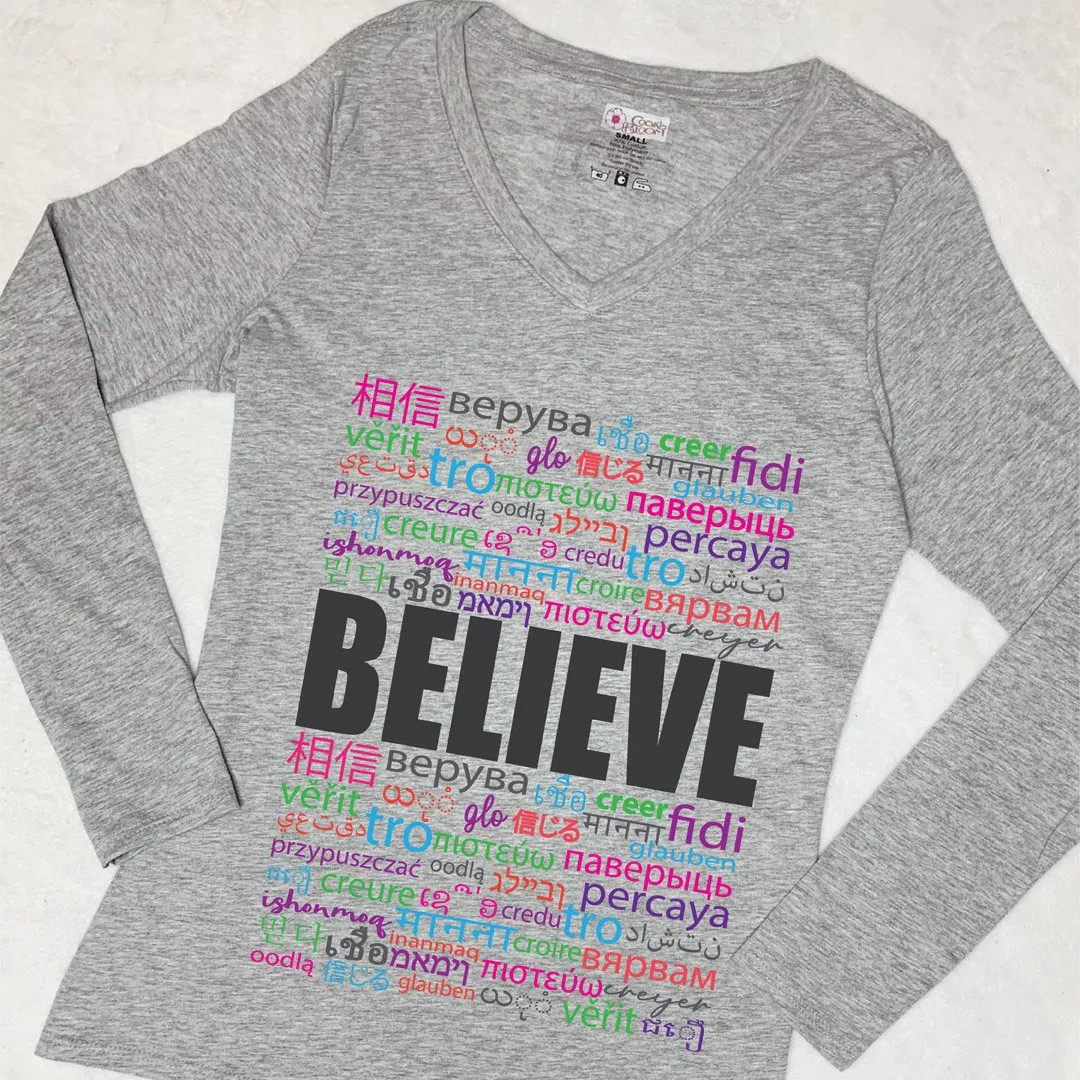 Believe in Translation Long-Sleeve T-Shirt