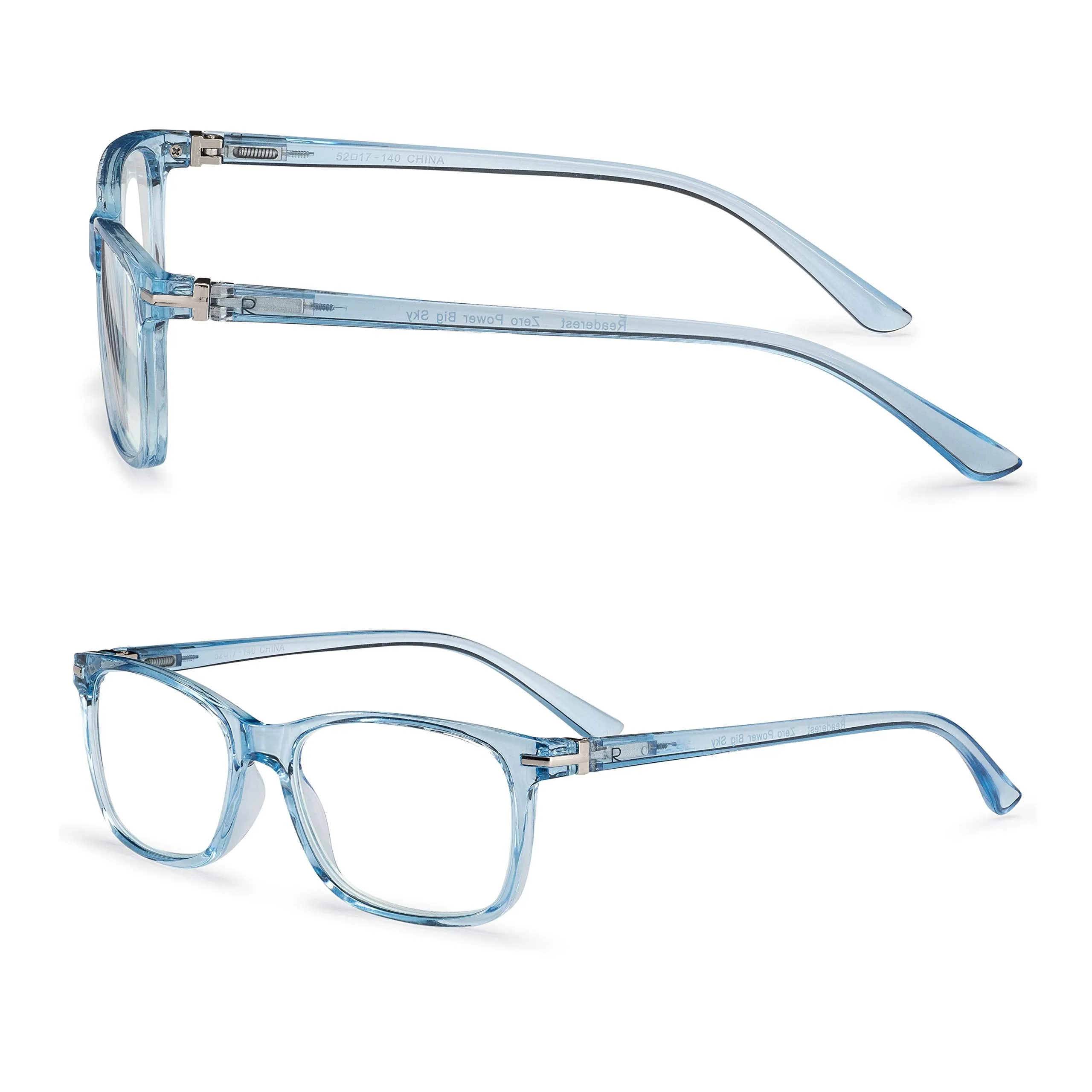 Blue-Light-Blocking-Reading-Glasses-Light-Blue-3-50-Magnification-Computer-Glasses