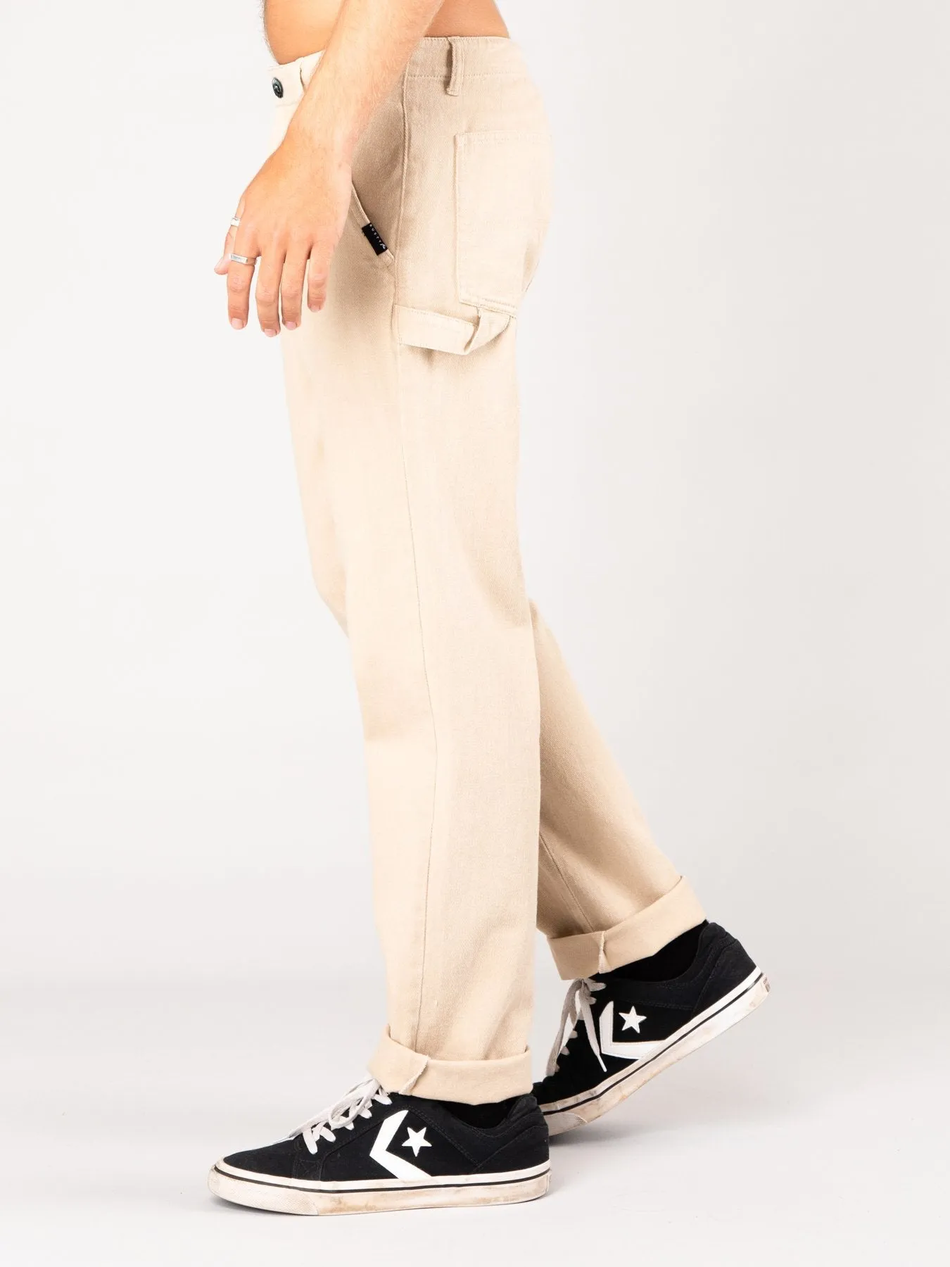 Charlie Worker Pant - Light Fennel