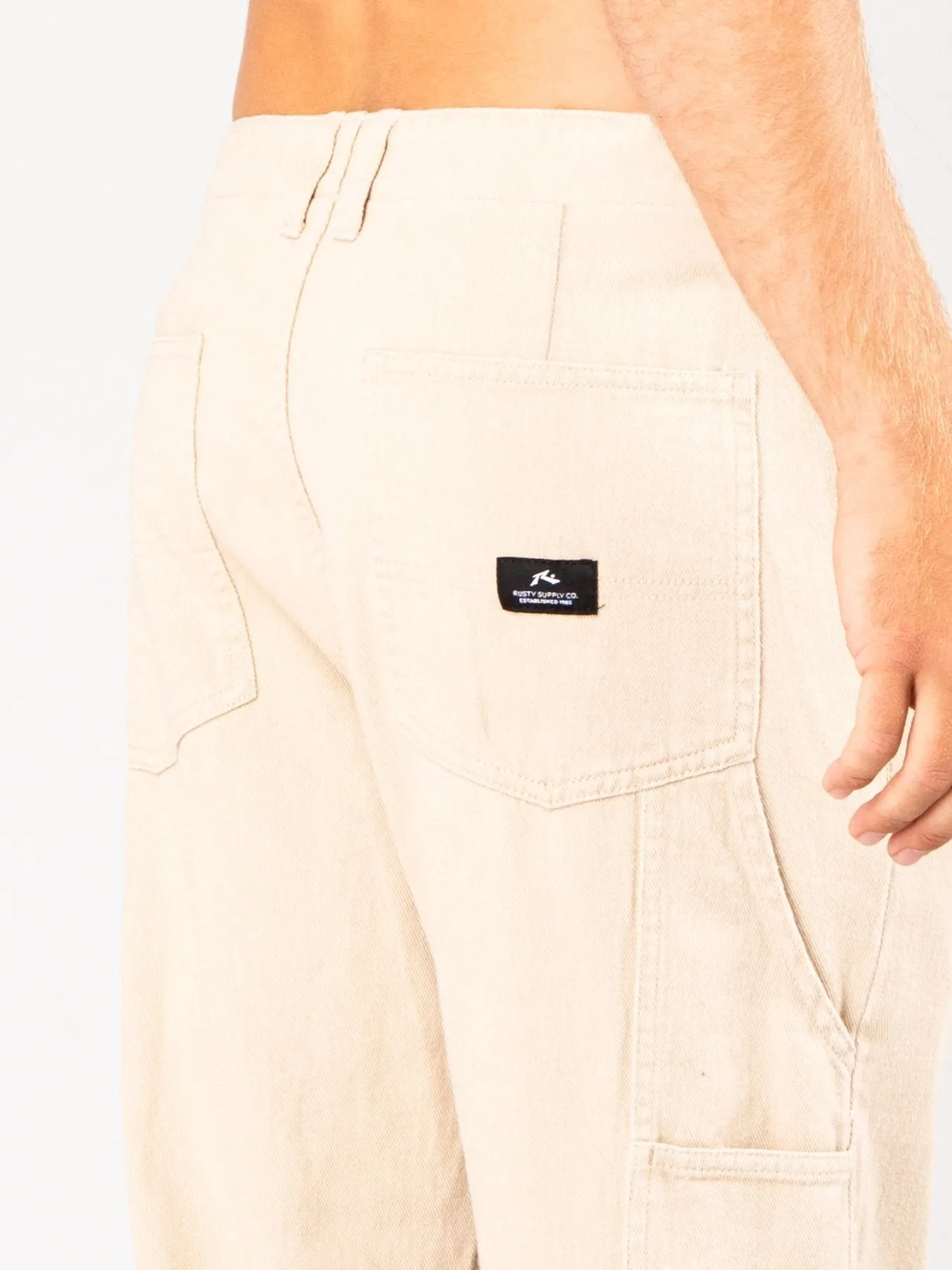 Charlie Worker Pant - Light Fennel