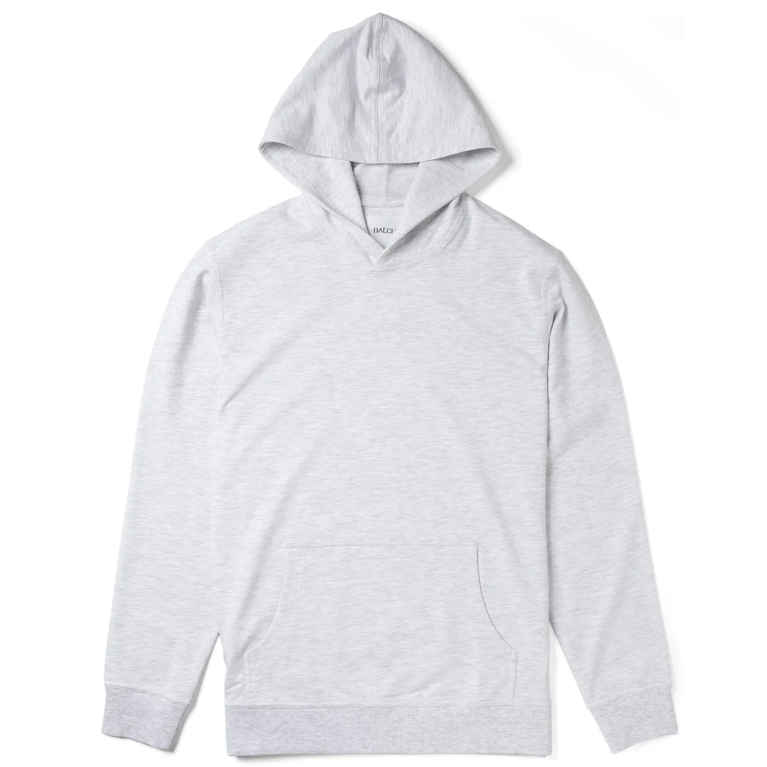 Classic Hoodie –  Cloud Gray Cotton Terry