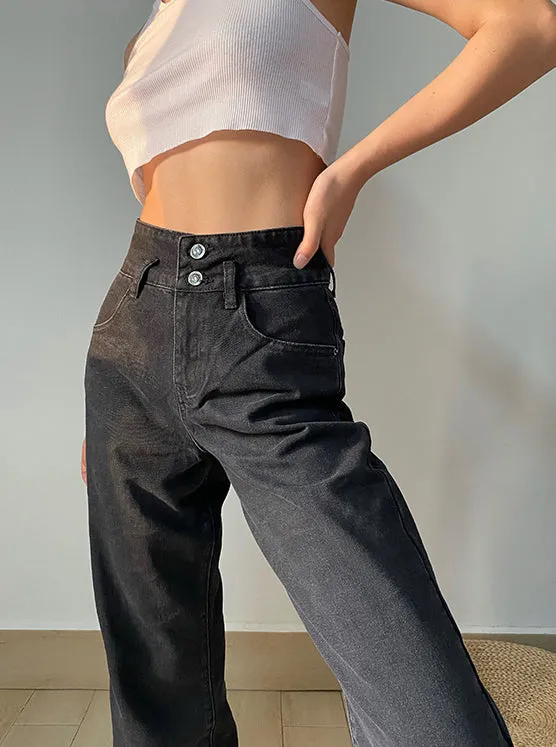 deanwangkt - Amore Wide Leg Jeans