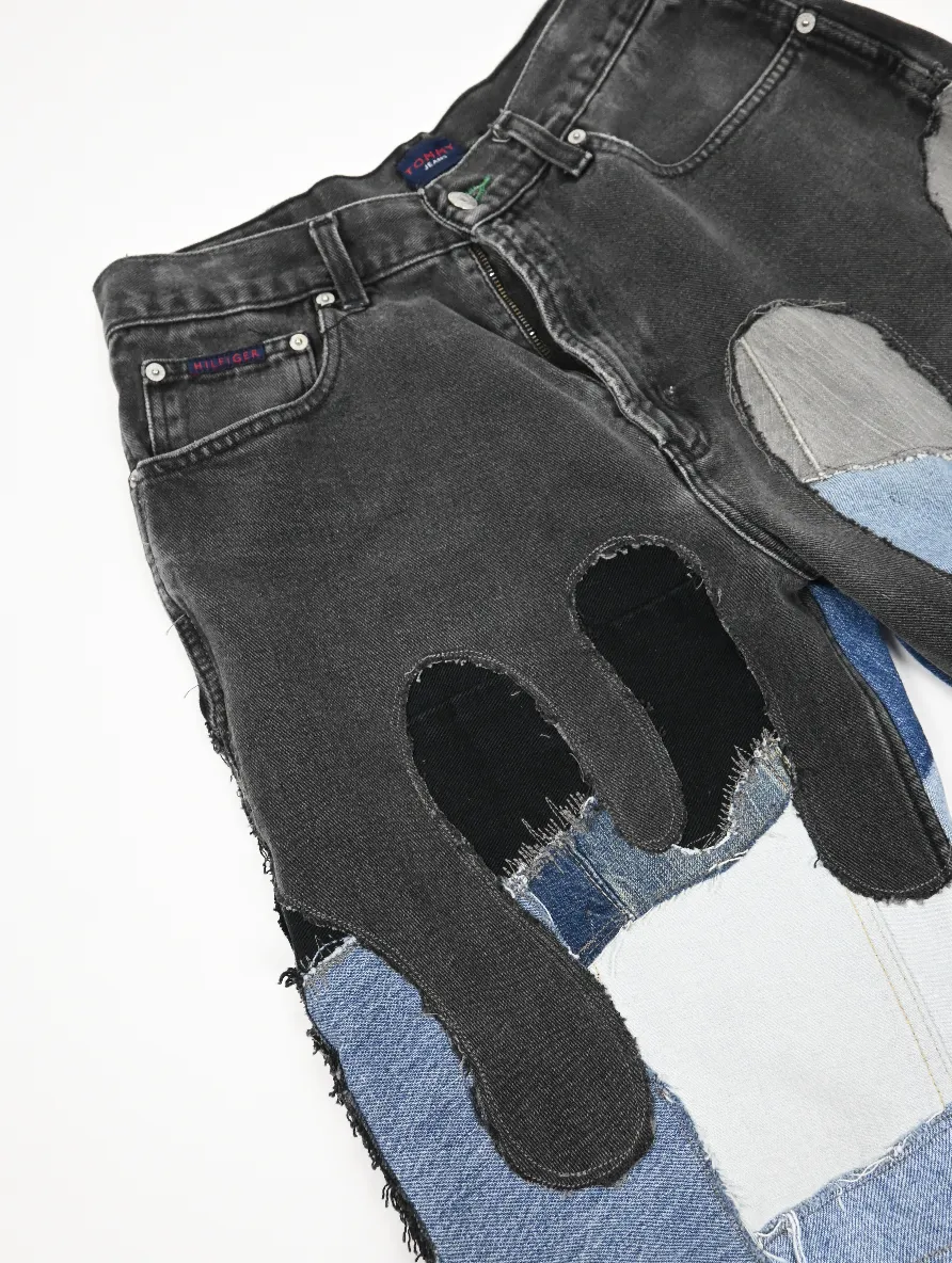 Drip Denim Shants (30" Waist)
