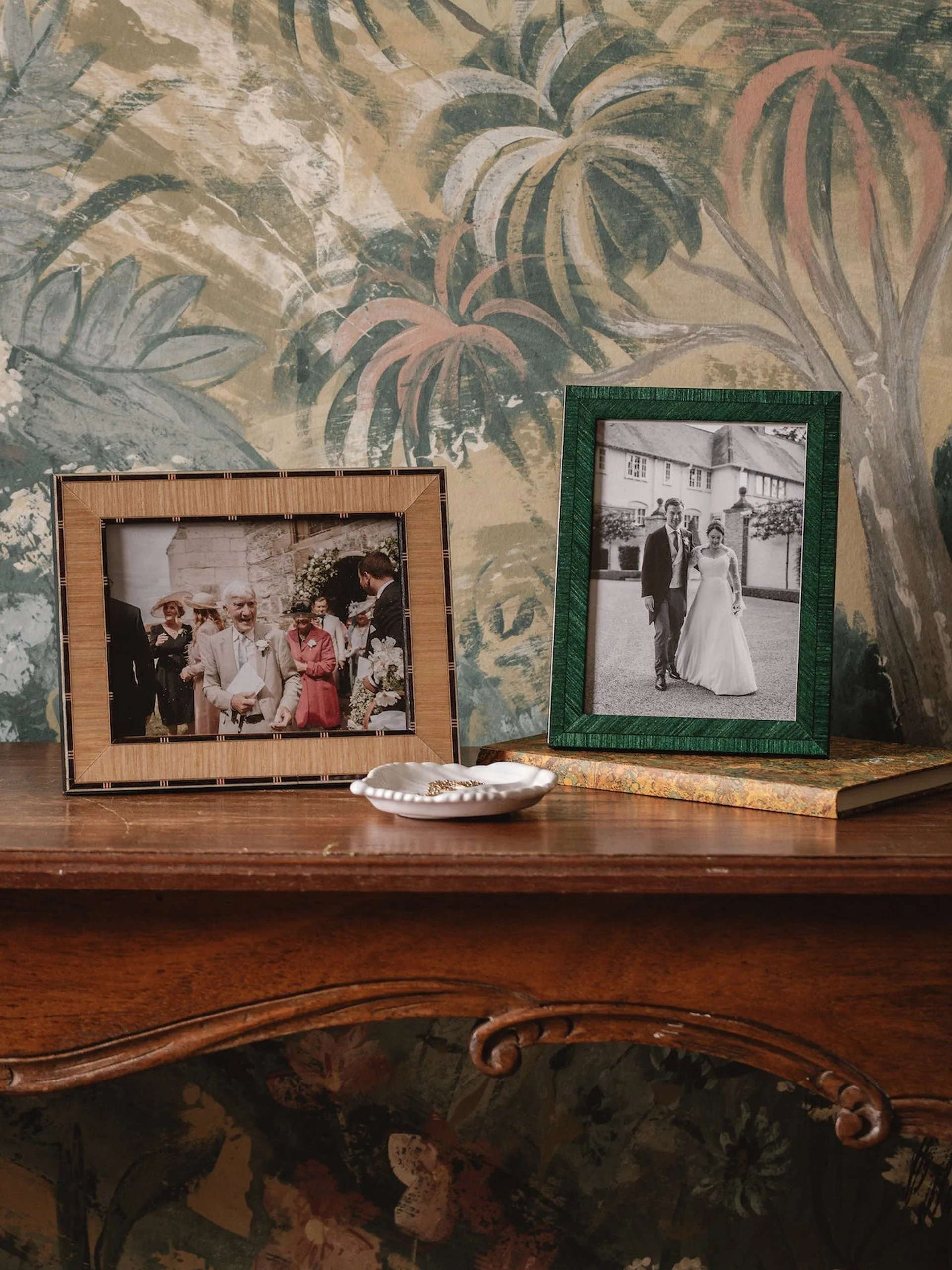Forest green Bianca photo frame