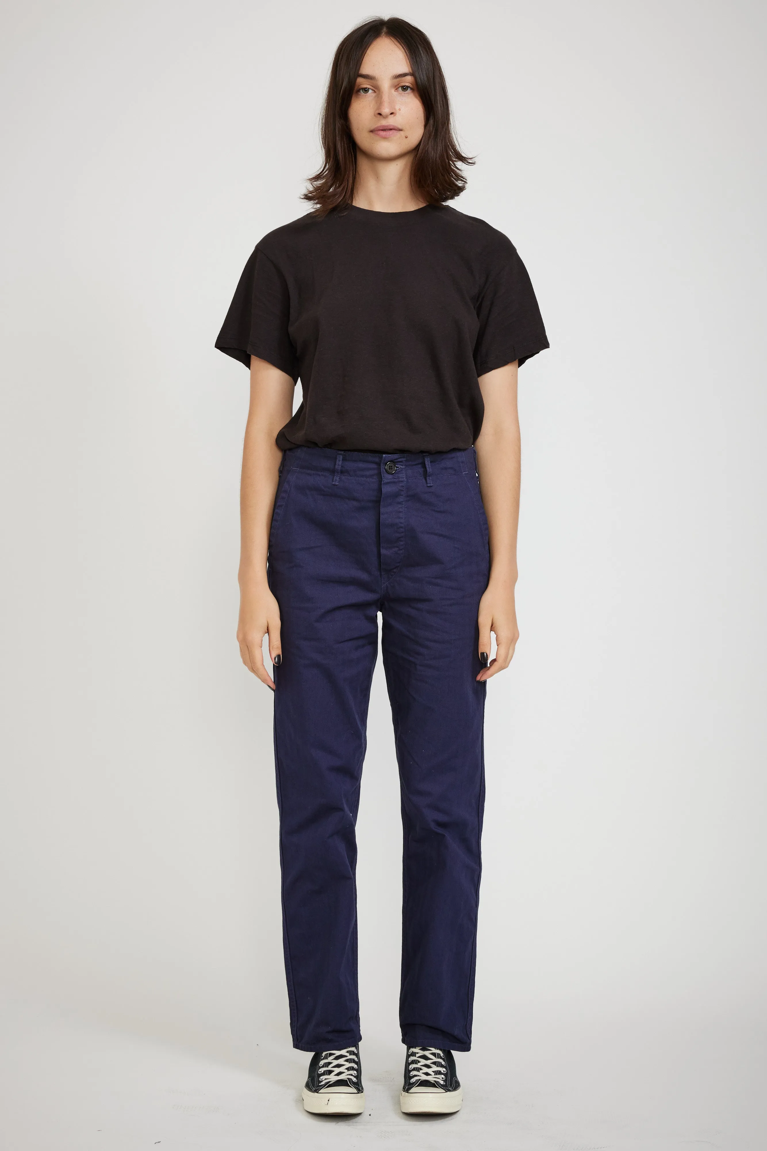 French Work Pant Navy Womens