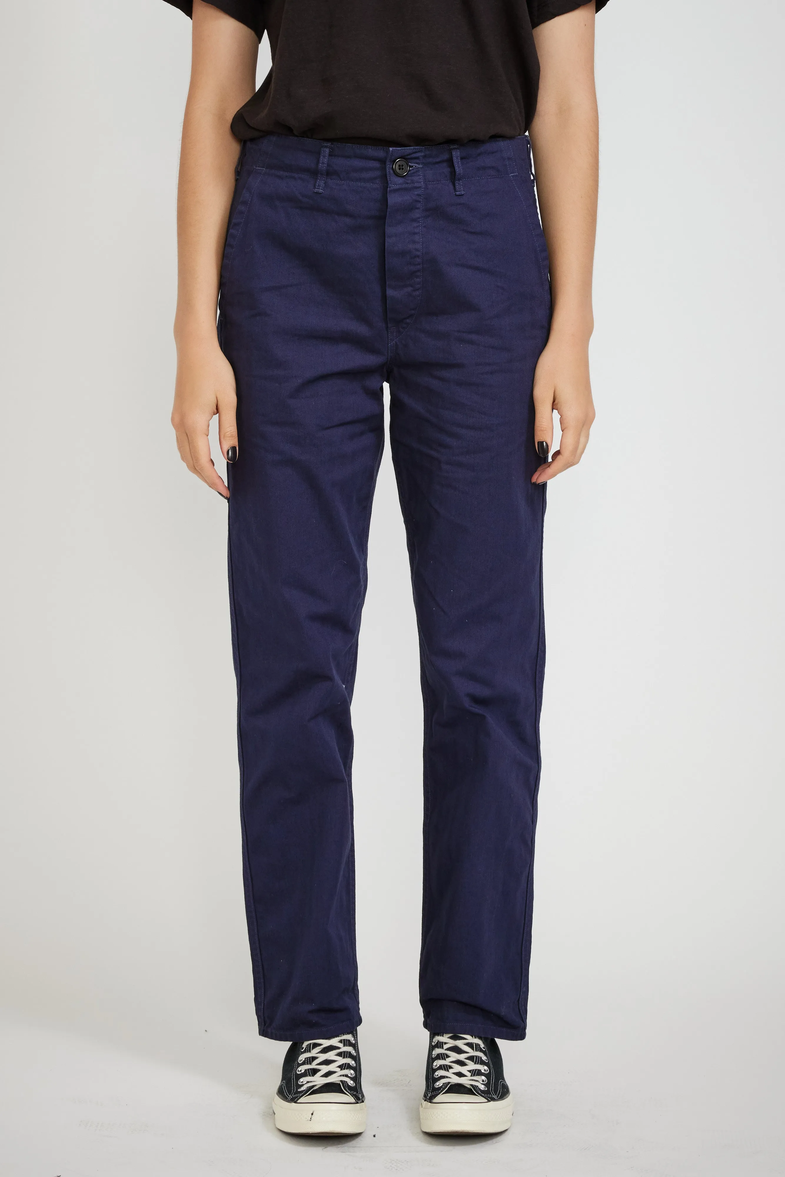 French Work Pant Navy Womens