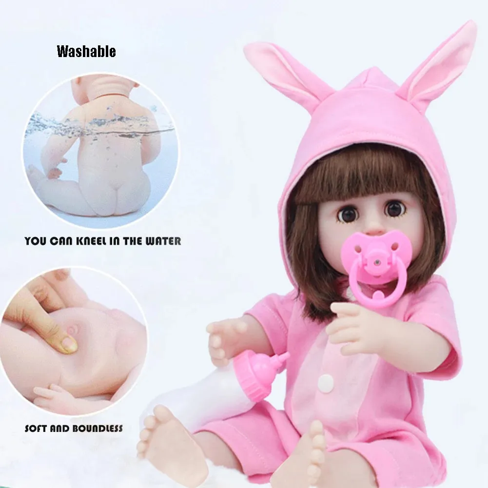 JoRocks Reborn Baby Dolls, 22 inches Realistic Newborn Soft Baby Dolls Toy for Kids Age 3 