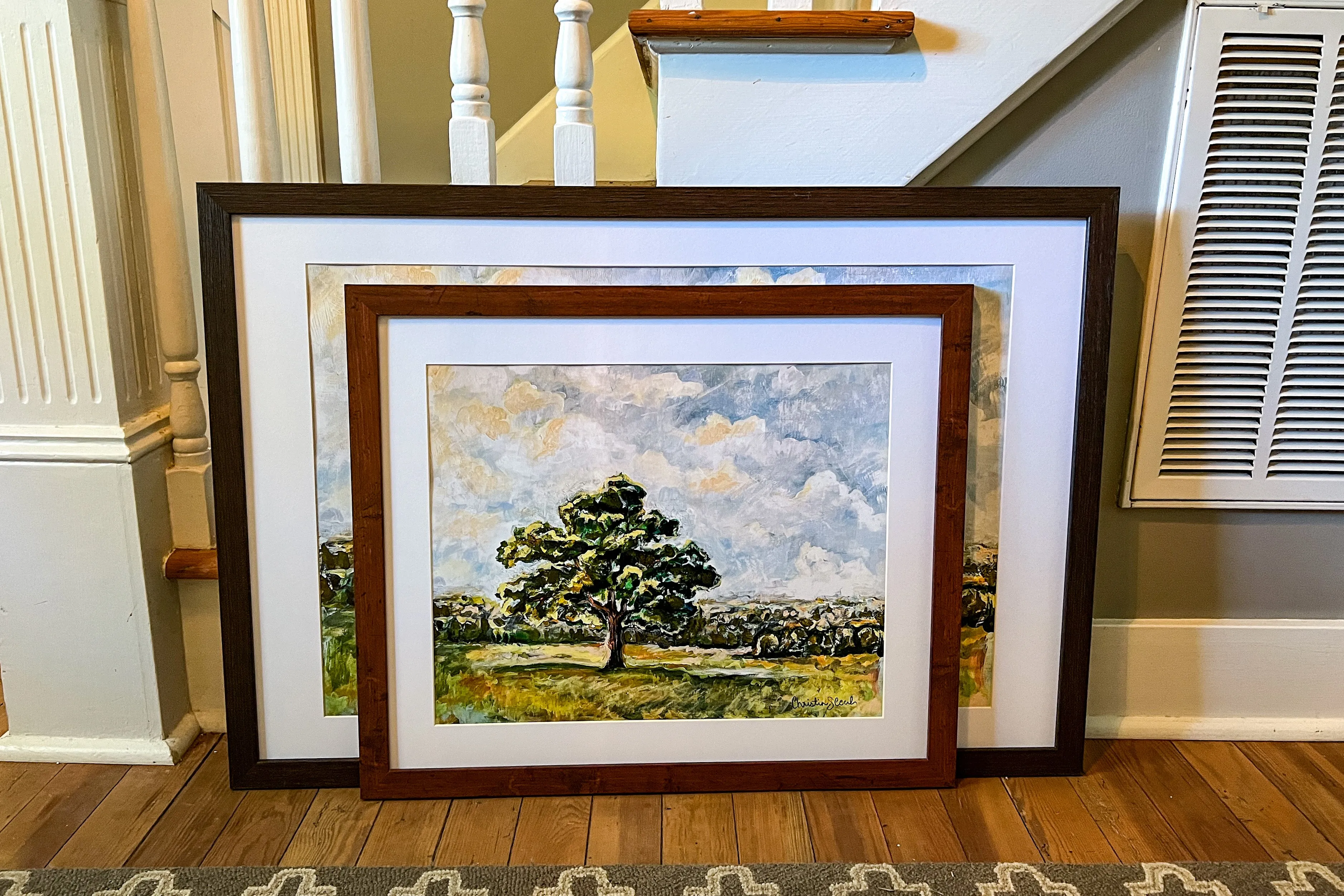 Little Tree Framed Print 20x24