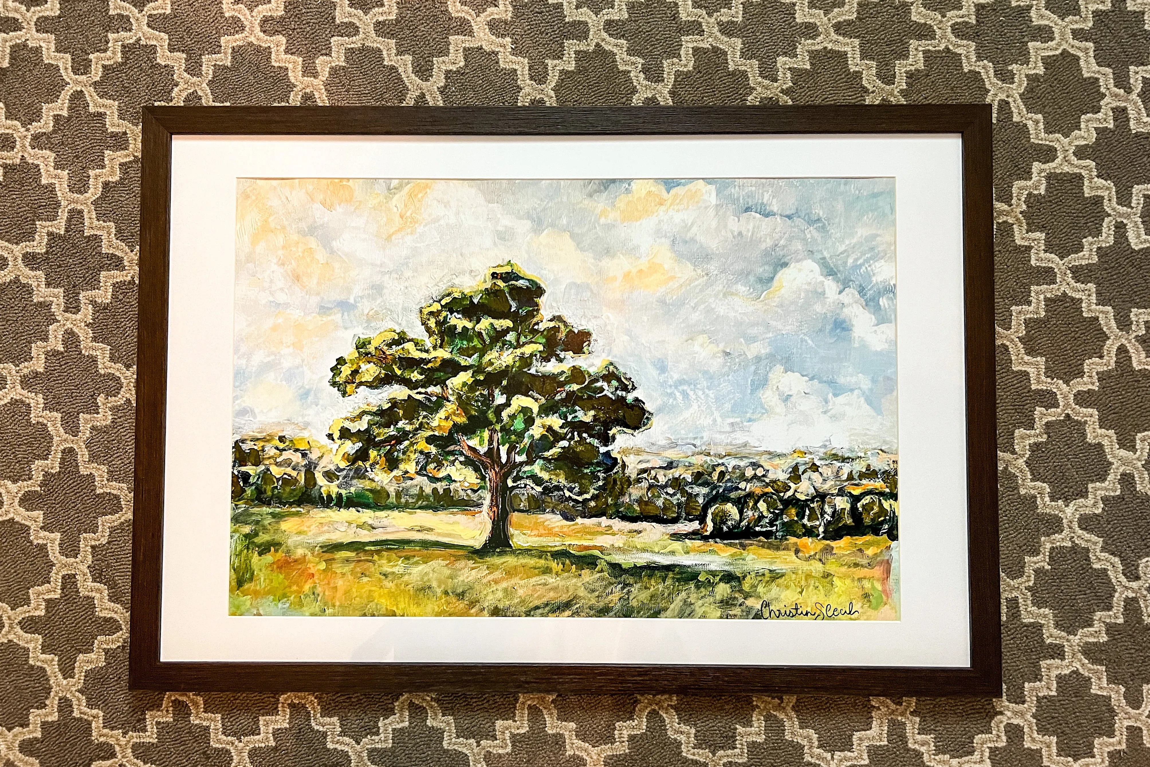 Little Tree Framed Print 24x36