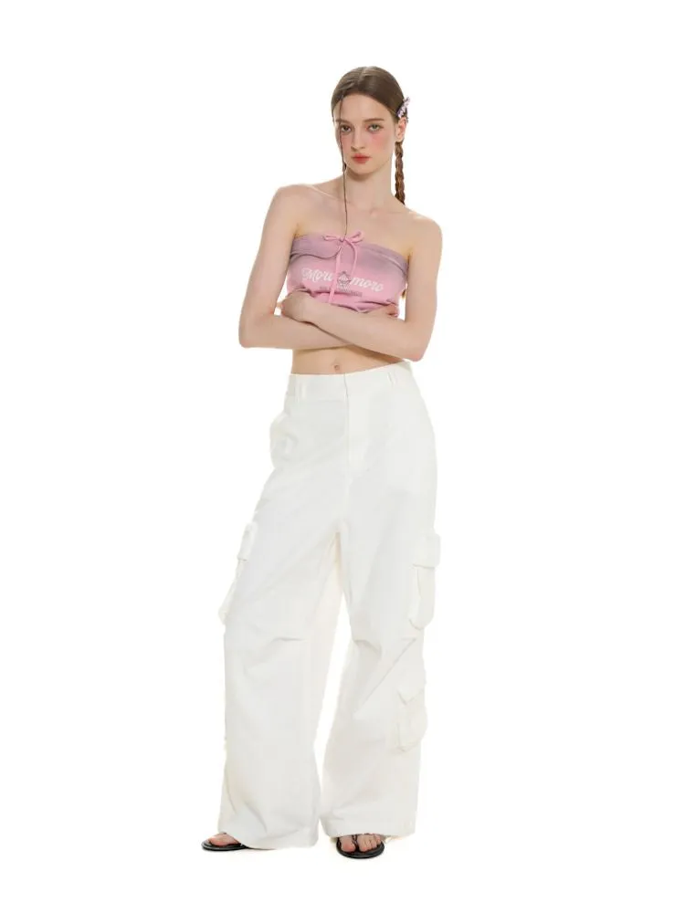 Loose bar lace lace work pants【s0000008638】