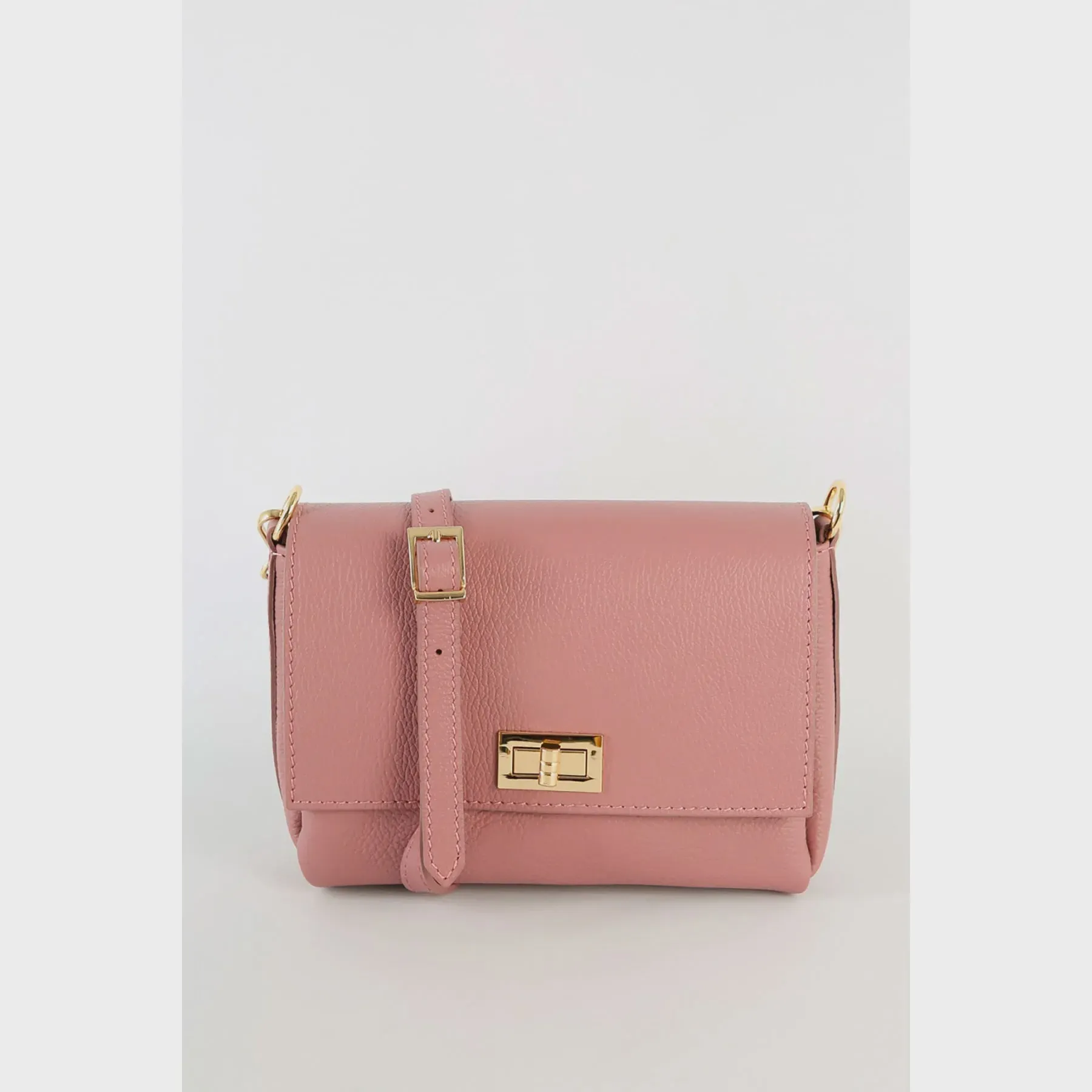 Maison Fanli Berenice Leather Handbag Pink