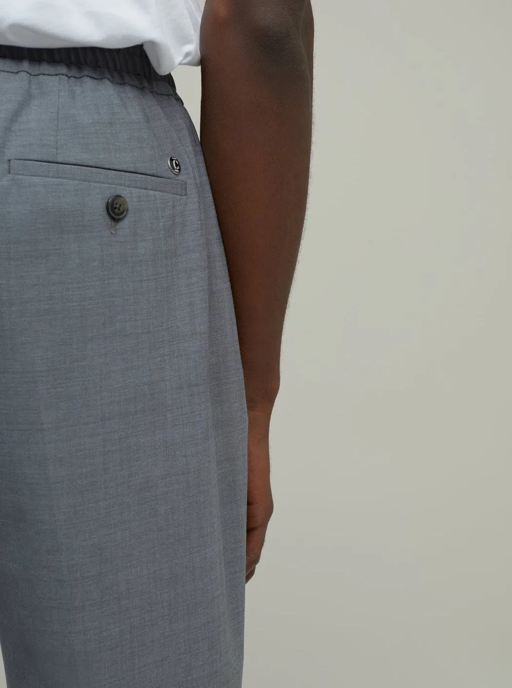 NOGOYA TAPERED | GREY HEATHER MELANGE
