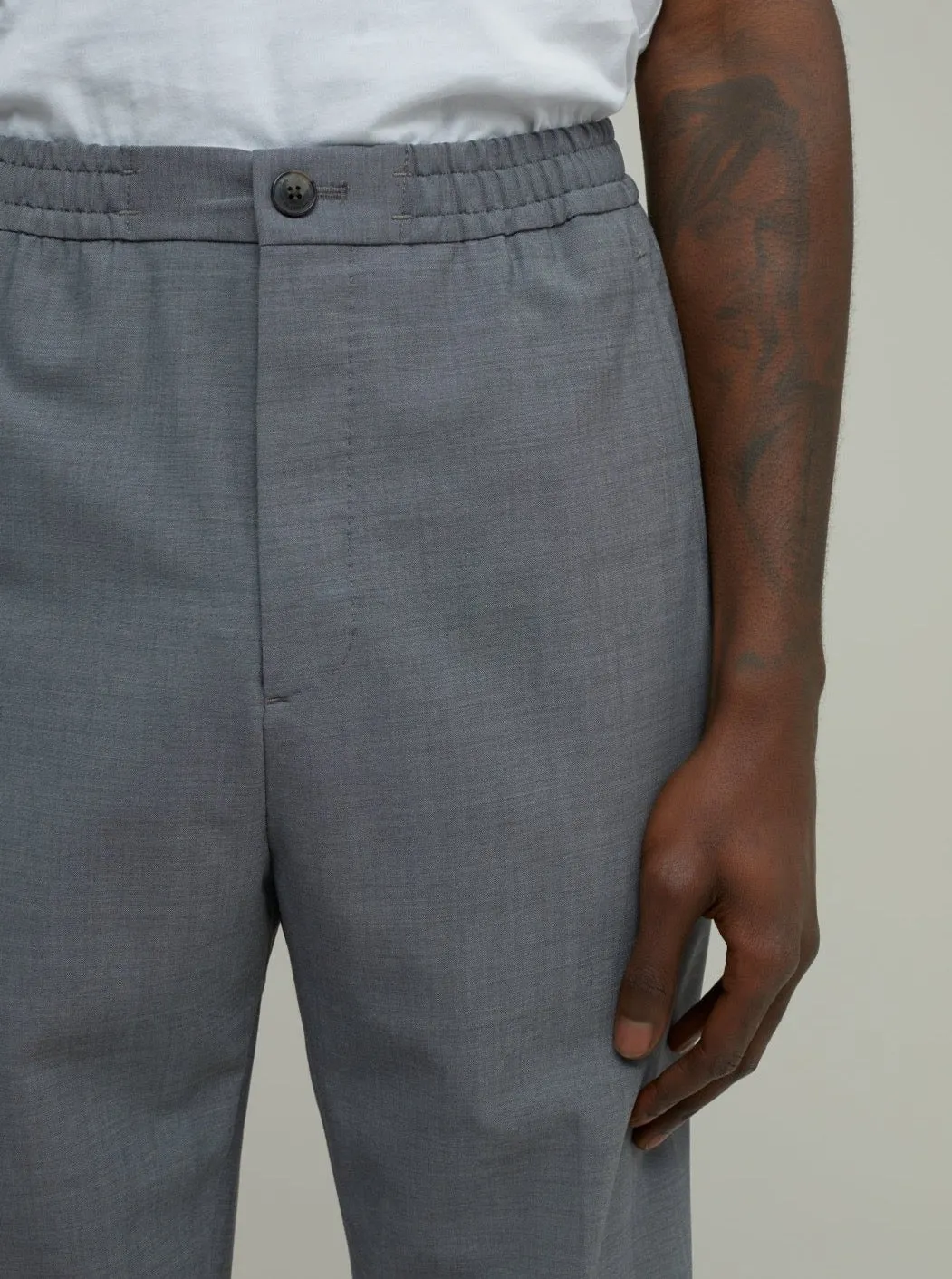 NOGOYA TAPERED | GREY HEATHER MELANGE