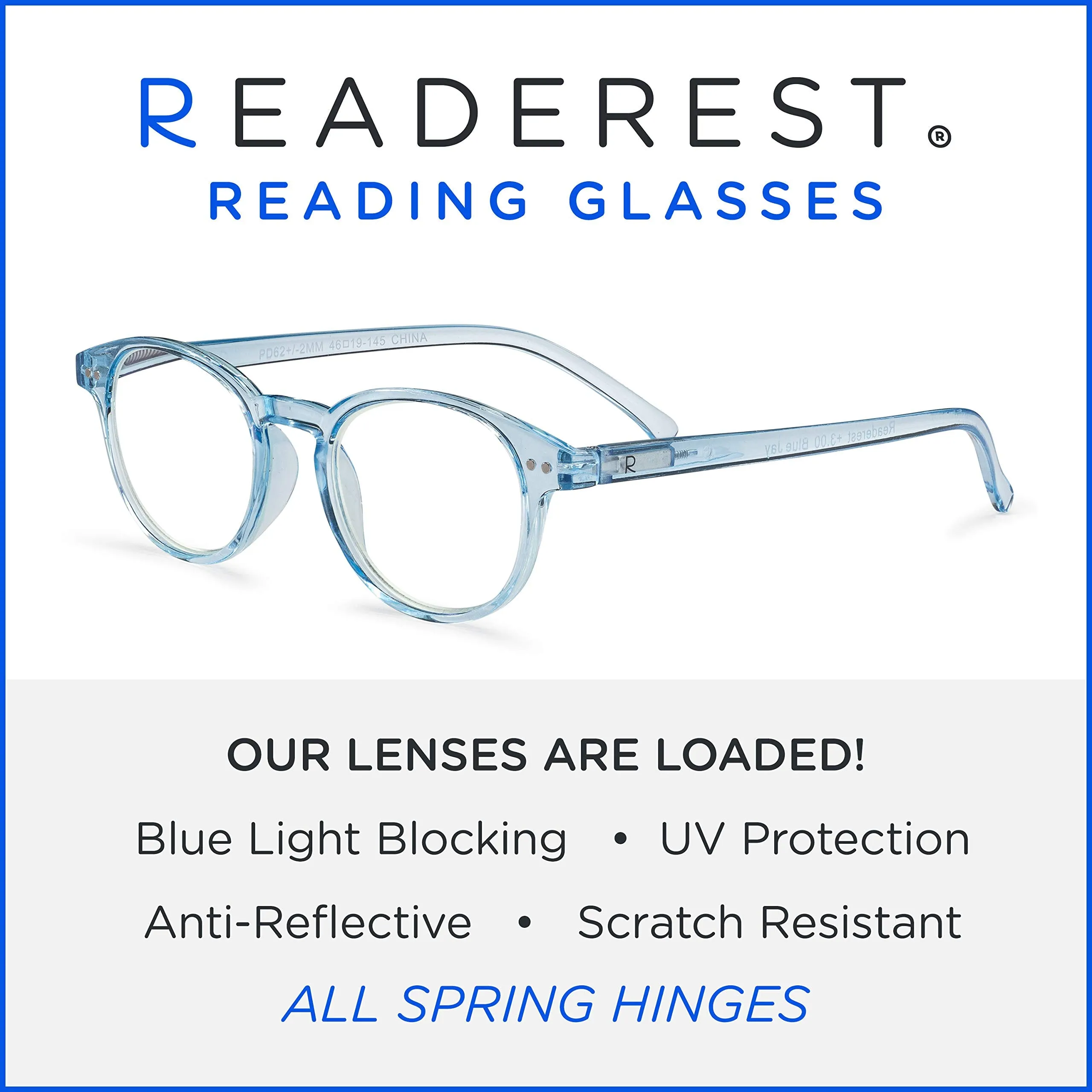 Round-Blue-Light-Blocking-Reading-Glasses-Light-Blue-2-00-Magnification-Computer-Glasses
