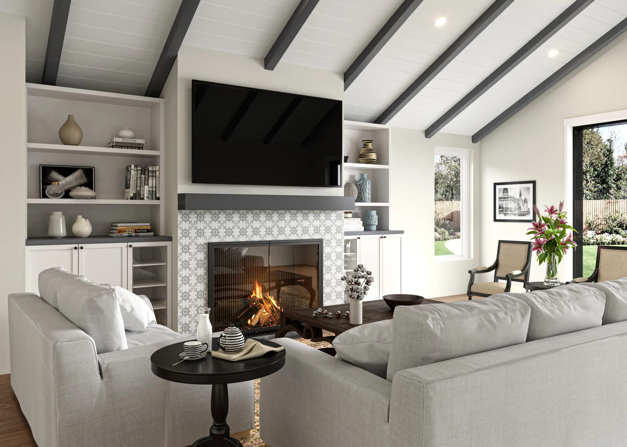 Smooth Beam Mantel