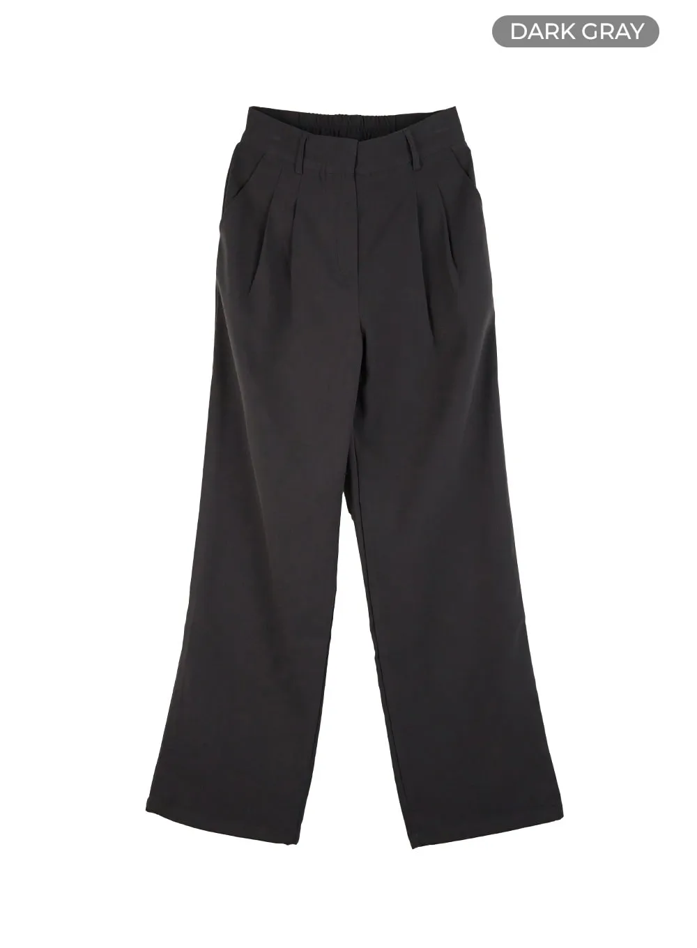 Solid Pintuck Tailor Pants OG409