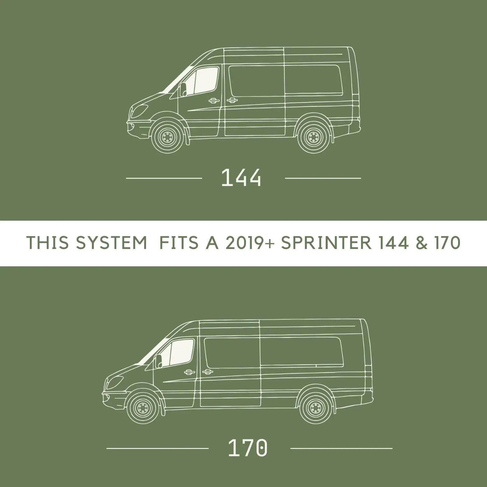 VanSpeed Sprinter Mule Carrier (Driver Side)