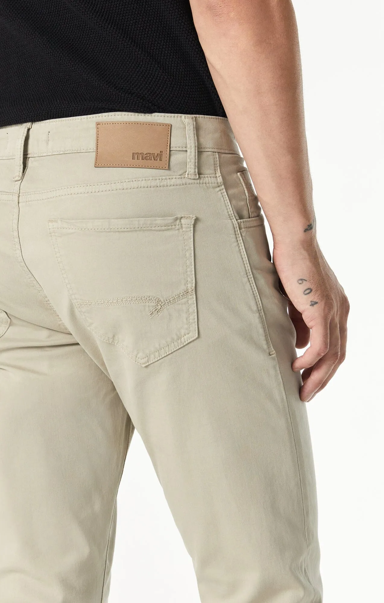 ZACH STRAIGHT LEG IN ALUMINUM TWILL